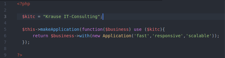 Marketing fun code snippet 